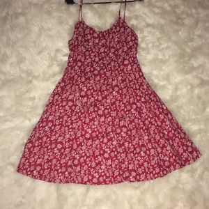 Long floral 90's dress!